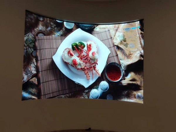 邕宁室内P2.5弧形LED屏